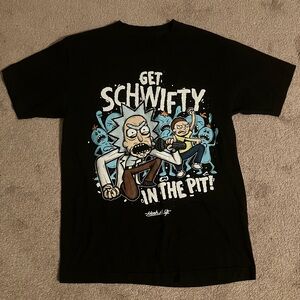 Rick and Morty Black T-Shirt